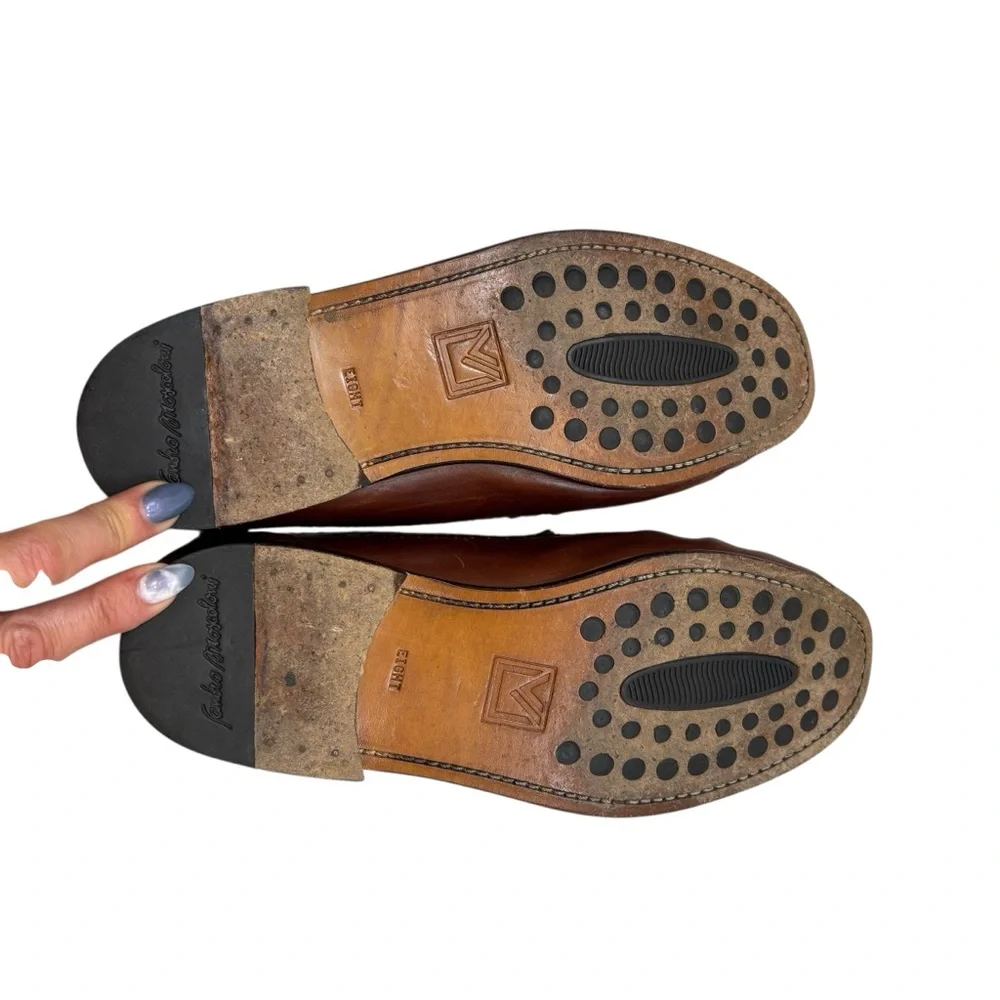 Men’s Sandro Moscoloni La Vista MKA penny loafer woven Top Size‎ 8